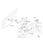 Diagram for Hyundai Power Window Switch - 93570-3X030-RAS
