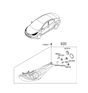 Diagram for Hyundai Headlight - 92102-3Y000