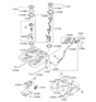 Diagram for Hyundai Fuel Tank Strap - 31210-1U000