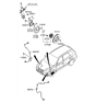Diagram for Hyundai Steering Knuckle - 51715-1U000