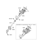Diagram for Hyundai Universal Joint - 56400-0W600