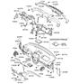 Diagram for Hyundai Ashtray - 84550-0W500-MAZ