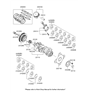 Diagram for Hyundai Crankshaft - 23110-23710