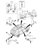 Diagram for Hyundai Ignition Lock Cylinder - 81920-2EA20