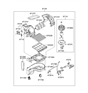 Diagram for Hyundai Genesis Coupe Cabin Air Filter - 2SF79-AQ000