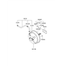 Diagram for Hyundai Brake Booster - 59110-2E200