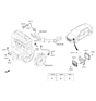 Diagram for Hyundai Crankshaft Position Sensor - 39350-03030