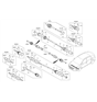 Diagram for Hyundai Axle Shaft - 49500-G2000