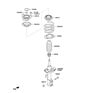 Diagram for Hyundai Coil Springs - 54630-A5364