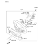 Diagram for Hyundai Steering Wheel - 56110-B1AQ0-RSS