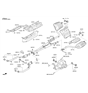 Diagram for Hyundai Exhaust Pipe - 28600-D2520