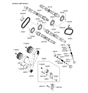 Diagram for Hyundai Timing Chain Tensioner - 24410-39001