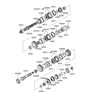 Diagram for Hyundai Synchronizer Ring - 43384-3A000