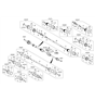 Diagram for Hyundai Axle Shaft - 49500-F3100