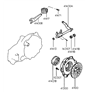 Diagram for Hyundai Clutch Fork - 41430-22652