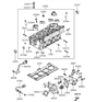 Diagram for Hyundai Cylinder Head Gasket - 22311-26051