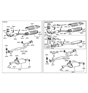 Diagram for Hyundai Muffler Hanger Straps - 28768-22000