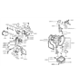 Diagram for Hyundai Transfer Case Seal - 43119-28001