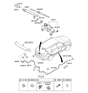 Diagram for Hyundai Wiper Blade - 98850-2W000