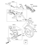 Diagram for Hyundai Brake Master Cylinder - 58510-2W800