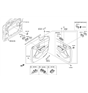 Diagram for Hyundai Mirror Switch - 93573-2W000
