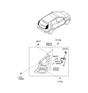 Diagram for Hyundai Light Socket - 92440-1R010