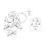 Diagram for Hyundai Door Lock Cylinder - 81970-1RB00