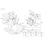Diagram for Hyundai Seat Cover - 89360-1R710-N2T