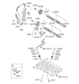 Diagram for Hyundai Valve Stem Seal - 22224-2B010