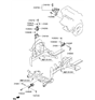 Diagram for Hyundai Engine Mount - 21810-1R000