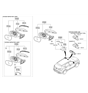 Diagram for Hyundai Car Mirror - 87620-4Z020
