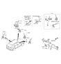 Diagram for Hyundai Door Lock Cylinder - 81970-2WA00