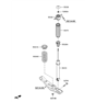 Diagram for Hyundai Shock Absorber - 55311-D3140