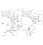 Diagram for Hyundai Ball Joint - 54530-C1100
