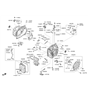 Diagram for Hyundai Automatic Transmission Filter - 46321-26000
