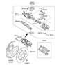 Diagram for Hyundai Ioniq Brake Pad Set - 58302-G7A30