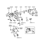 Diagram for Hyundai Brake Light Switch - 93810-32000