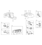 Diagram for Hyundai Door Jamb Switch - 93560-28000