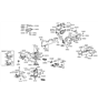 Diagram for Hyundai Elantra Steering Column Cover - 84851-28000-AQ