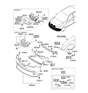 Diagram for Hyundai Emblem - 86300-3A001