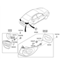 Diagram for Hyundai Light Socket - 92440-2H050