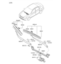Diagram for Hyundai Wiper Motor - 98110-2H000