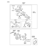 Diagram for Hyundai Elantra Brake Pad Set - S5830-22HA0-1NA
