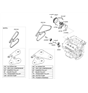 Diagram for Hyundai Equus Drive Belt - 25212-3F360