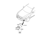 Diagram for Hyundai Fog Light - 92201-3M210