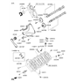 Diagram for Hyundai Engine Pump Chain - 24322-3FAB0