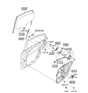 Diagram for Hyundai Window Run - 83530-3S000