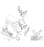 Diagram for Hyundai Sonata Hybrid Drive Belt - 25212-2G652