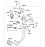 Diagram for Hyundai Brake Light Switch - 93810-3S000