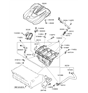 Diagram for Hyundai Throttle Body Gasket - 28312-2G800